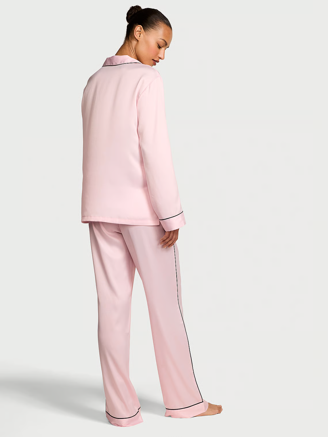 VS Embroidery satin pj set