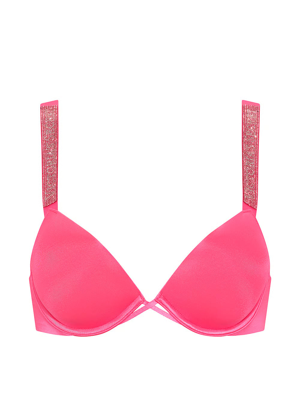 VS shine push up bra Bombshell pink