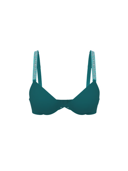 VS SHINE push up bra Teal