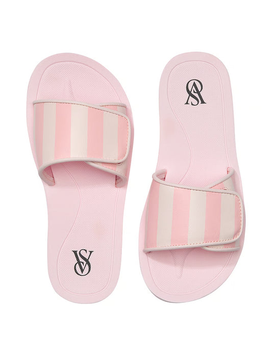 VS stripe icon sandal