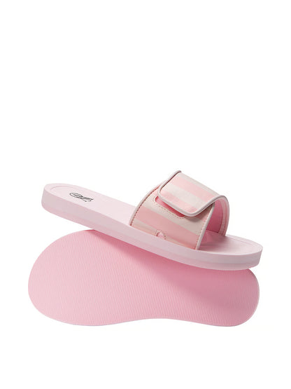 VS stripe icon sandal