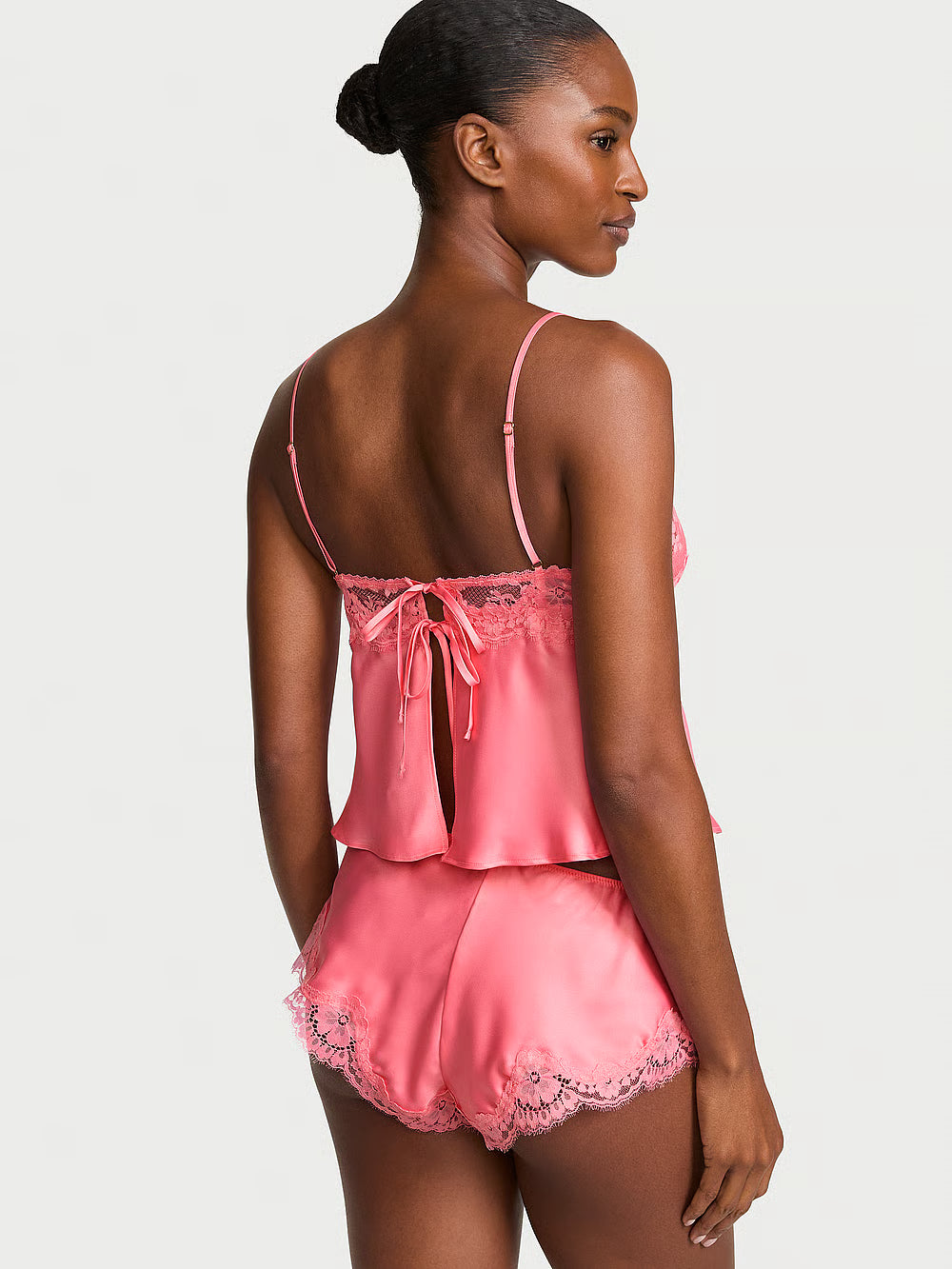 VS SATIN short set