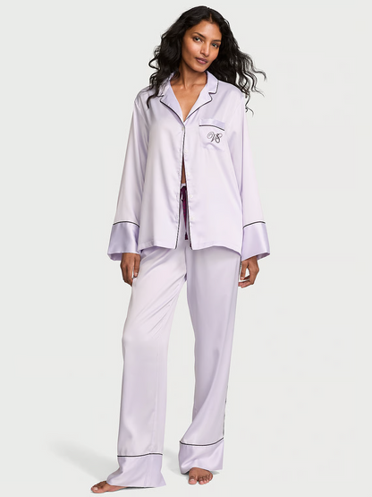 Vs satin pj set