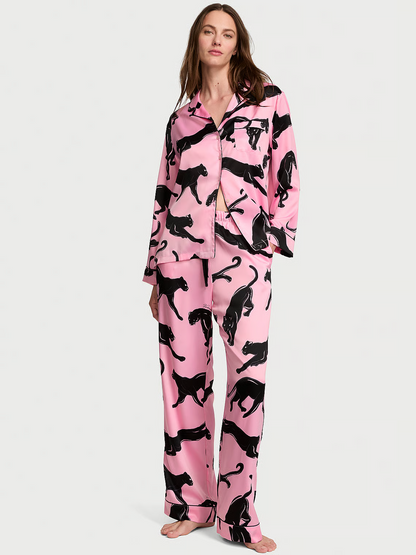 VS pink panthere satin pj
