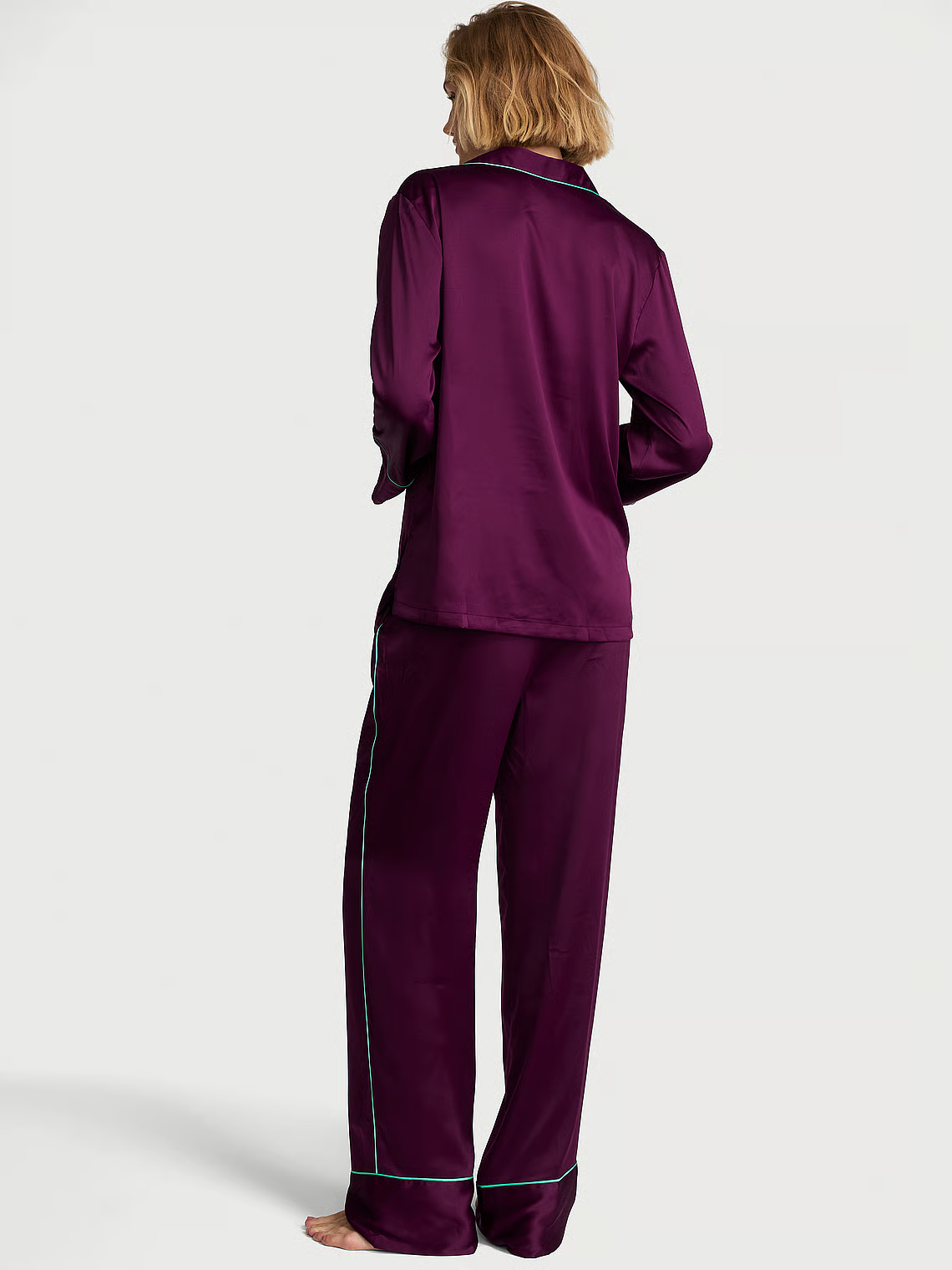Vs satin pj set
