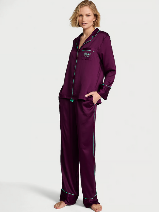 Vs satin pj set