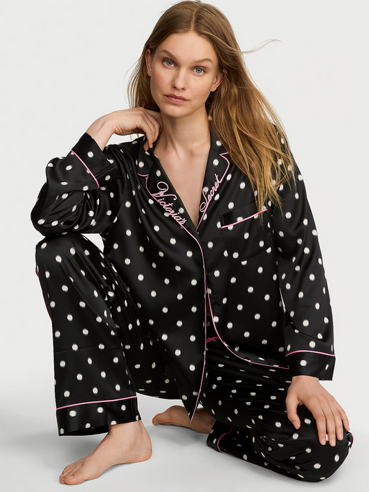 Vs satin pj set