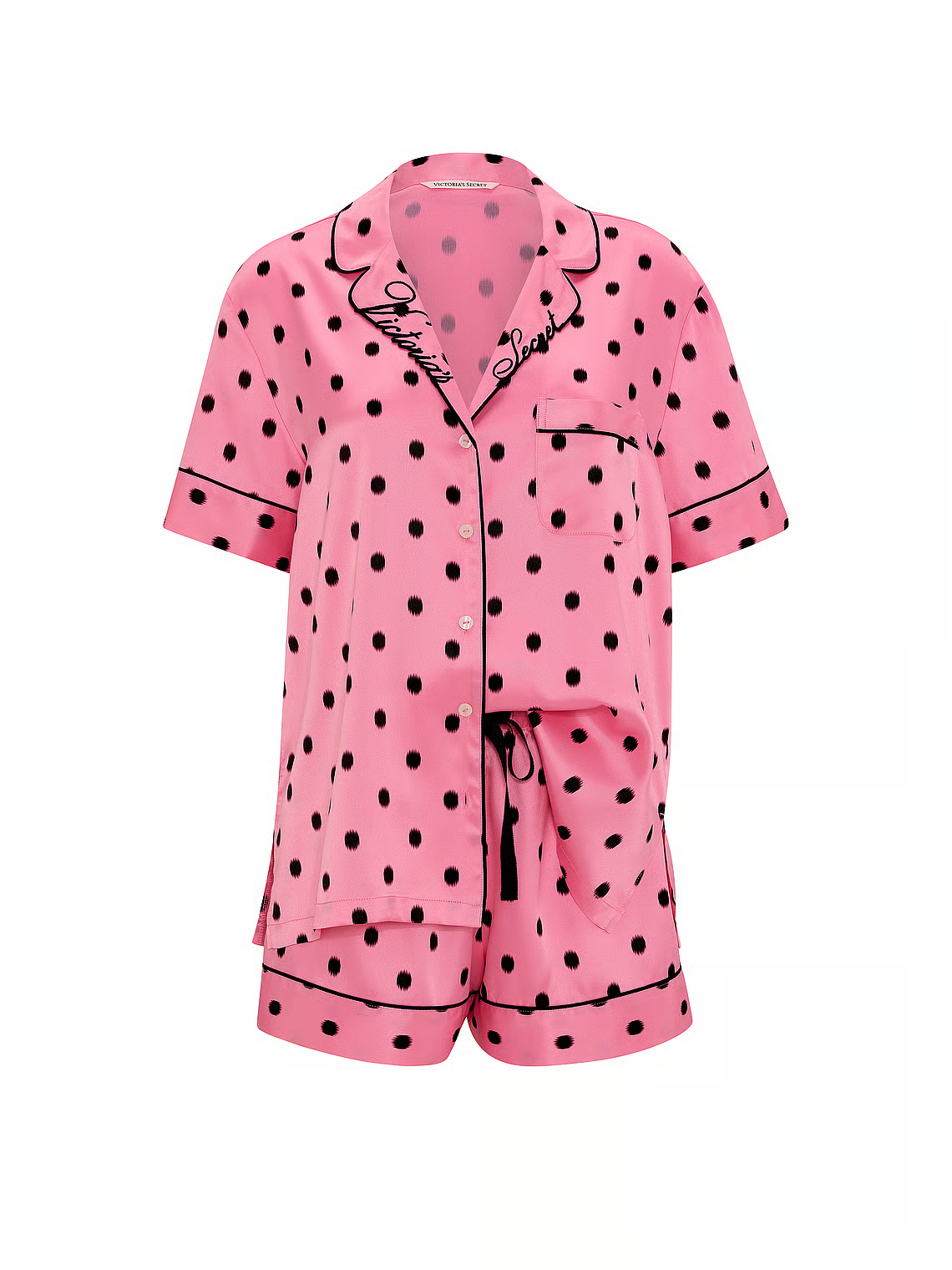 Vs satin short pj set