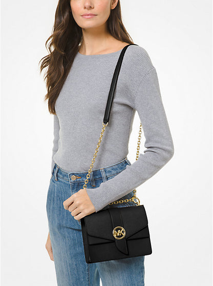 Mk Greenwich Small Saffiano Leather Crossbody Bag