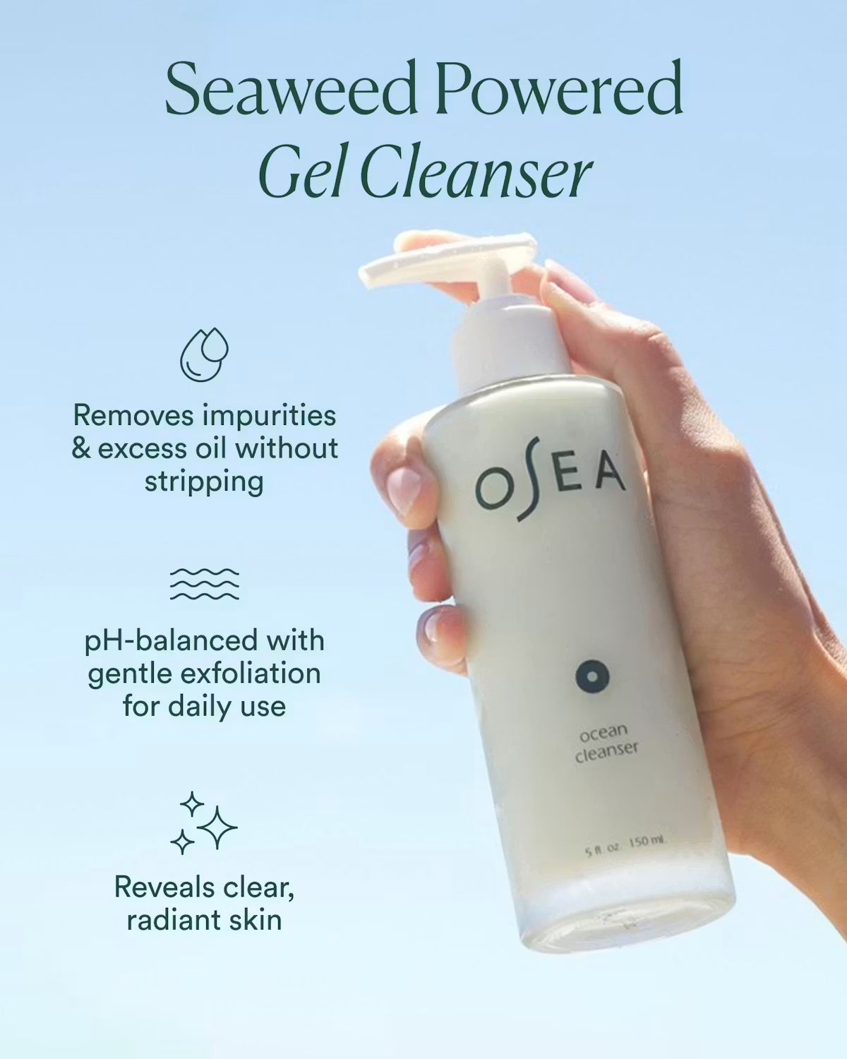 OSEA face cleanser